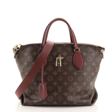 Louis Vuitton Flower Zipped Tote Monogram Canvas MM