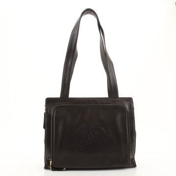 Chanel Vintage Timeless Front Pocket Tote Lambskin Medium