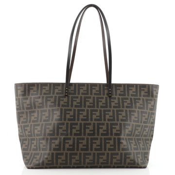 Fendi Roll Tote Zucca Coated Canvas Medium