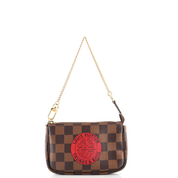 Louis Vuitton Pochette Accessoires Limited Edition Monogram Canvas Mini