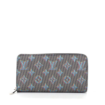 Louis Vuitton Zippy Wallet Damier Monogram LV Pop Canvas