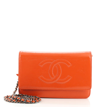 Chanel Timeless Wallet on Chain Glazed Caviar