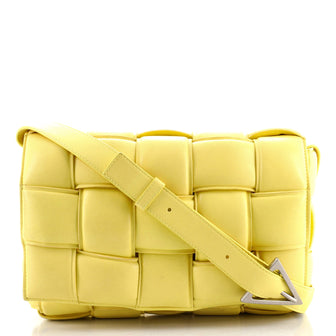 Bottega Veneta Cassette Crossbody Bag Padded Maxi Intrecciato Leather