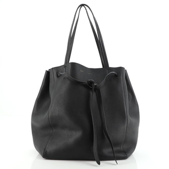 Celine Phantom Tie Cabas Tote Leather Medium