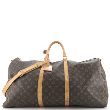 Louis Vuitton Keepall Bandouliere Bag Monogram Canvas 60