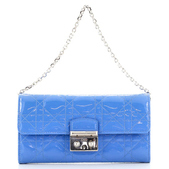 Christian Dior Miss Dior Rendez Vous Chain Wallet Cannage Quilt Patent