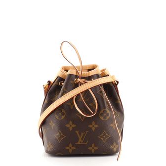 Louis Vuitton Noe Handbag Monogram Canvas Nano