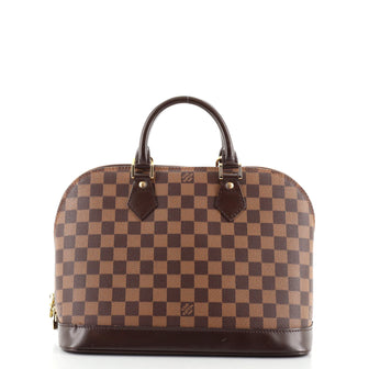 Louis Vuitton Vintage Alma Handbag Damier PM