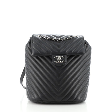 Chanel Urban Spirit Backpack Chevron Lambskin Small