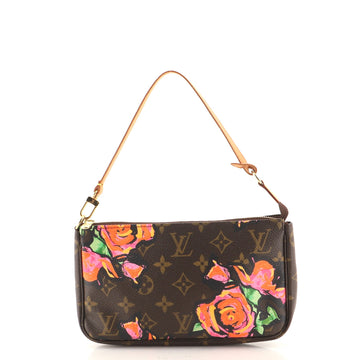 Louis Vuitton Pochette Accessoires Limited Edition Monogram Roses