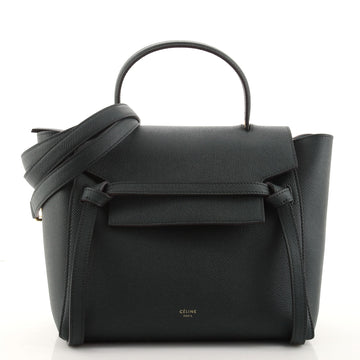 Celine Belt Bag Textured Leather Micro