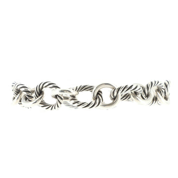 David Yurman Oval Link Bracelet Sterling Silver Large