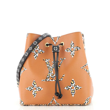 Louis Vuitton NeoNoe Handbag Limited Edition Jungle Monogram Giant