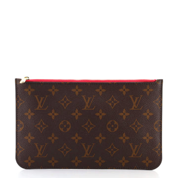 Louis Vuitton Neverfull Pochette Monogram Canvas Large