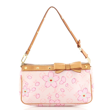 Louis Vuitton Pochette Accessoires Limited Edition Cherry Blossom Monogram