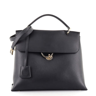 Salvatore Ferragamo Jet Set Top Handle Bag Leather Large