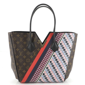 Louis Vuitton Kimono Handbag Limited Edition Monogram Canvas and Leather MM
