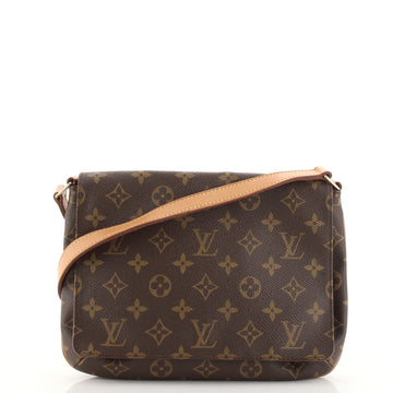 Louis Vuitton Musette Tango Handbag Monogram Canvas