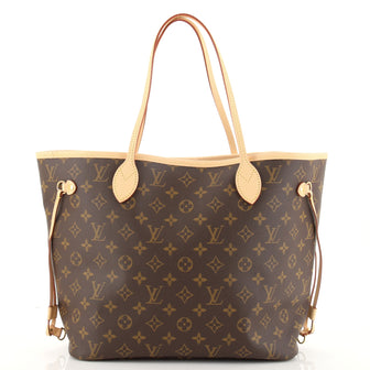 Louis Vuitton Neverfull NM Tote Monogram Canvas MM