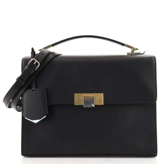 Balenciaga Le Dix Convertible Top Handle Bag Leather