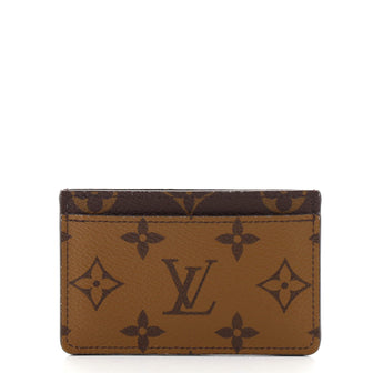 Louis Vuitton Card Holder Reverse Monogram Canvas
