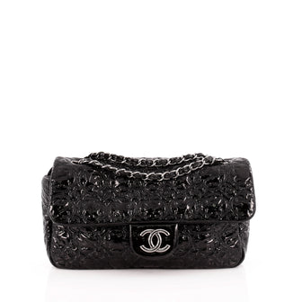 Chanel Rock In Moscow Flap Bag Patent Vinyl Medium