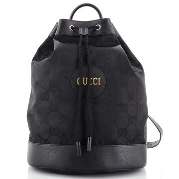 Gucci Off The Grid Drawstring Backpack GG Econyl