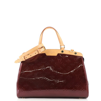Louis Vuitton Brea Handbag Monogram Vernis MM
