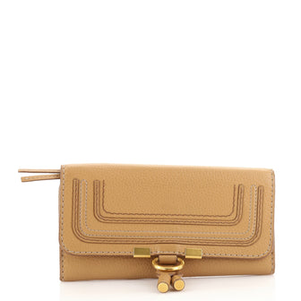Chloe Marcie Continental Wallet Leather