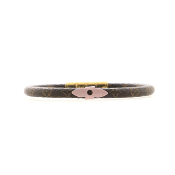 Louis Vuitton Daily Confidential Bracelet Monogram Canvas with Metal