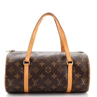 Louis Vuitton Papillon Handbag Monogram Canvas 26
