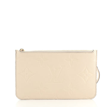 Louis Vuitton Neverfull Pochette Monogram Empreinte Giant Large