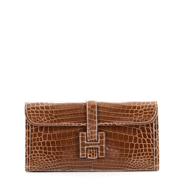 Hermes Jige Elan Clutch Crocodile 29