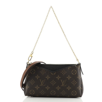 Louis Vuitton Pallas Clutch Monogram Canvas