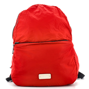 Valentino Convertible Expandable Backpack Nylon