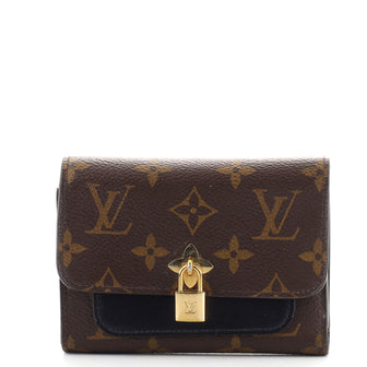 Louis Vuitton Flower Wallet Monogram Canvas Compact
