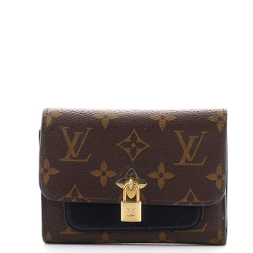 Louis Vuitton Flower Wallet Monogram Canvas Compact