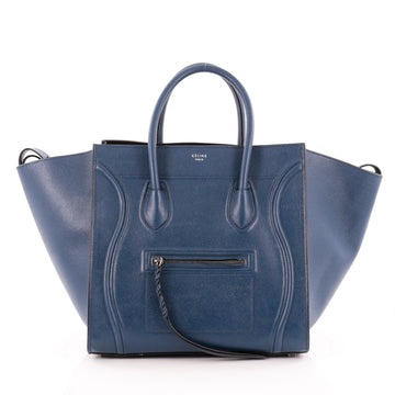 Celine Phantom Handbag Grainy Leather Medium