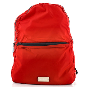 Valentino Convertible Expandable Backpack Nylon