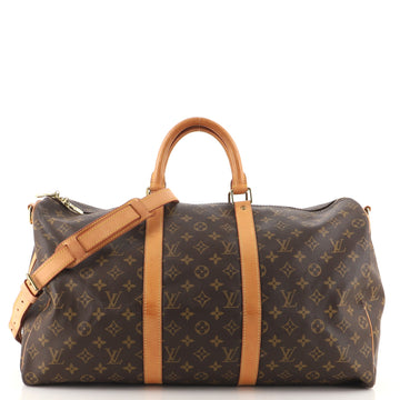 Louis Vuitton Keepall Bandouliere Bag Monogram Canvas 50