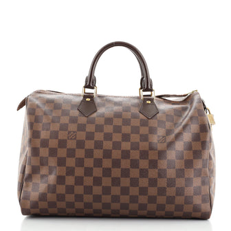 Louis Vuitton Speedy Handbag Damier 35
