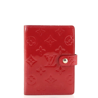 Louis Vuitton Ring Agenda Cover Monogram Vernis PM