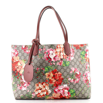 Gucci Reversible Tote Blooms GG Print Leather Medium