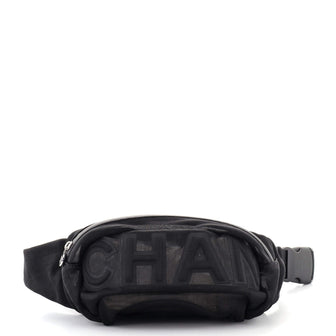 Chanel Logo Waist Bag Mesh