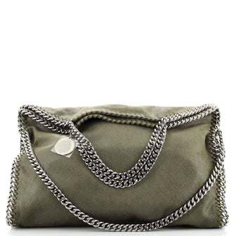 Falabella Fold Over Bag Shaggy Deer