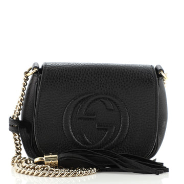 Gucci Soho Chain Crossbody Bag Leather Small