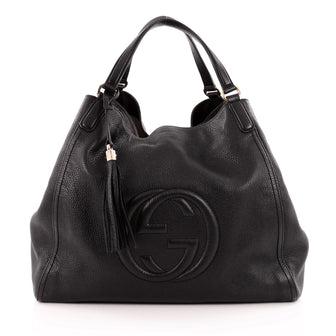 Gucci Soho Shoulder Bag Leather Large