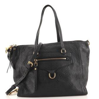 Louis Vuitton Lumineuse Handbag Monogram Empreinte Leather PM
