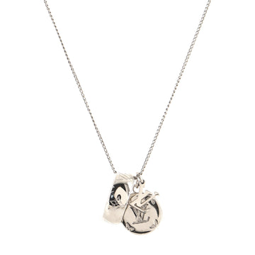Louis Vuitton Monogram Charms Necklace Metal
