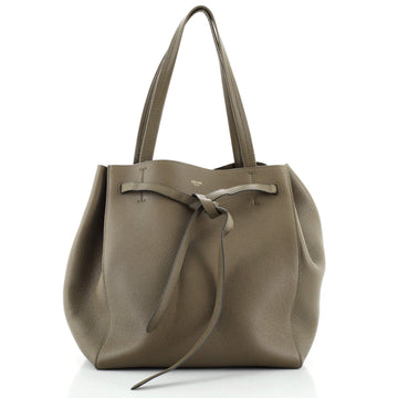 Celine Phantom Tie Cabas Tote Leather Small